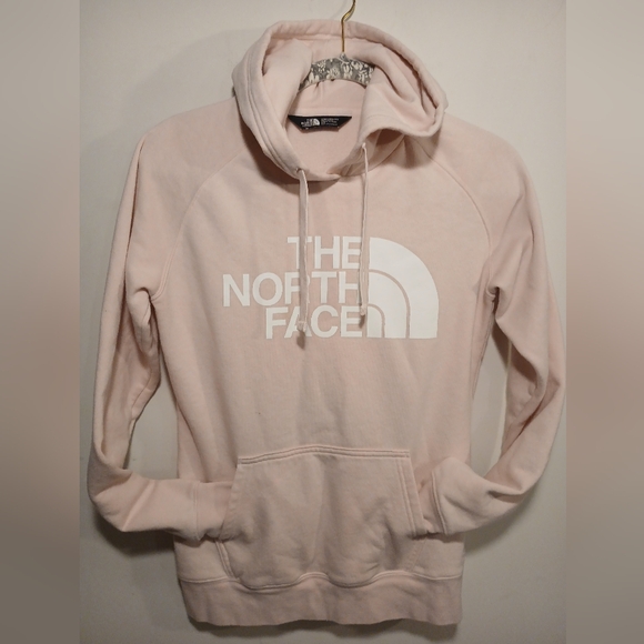 The North Face Pink Hoodie - Picture 1 of 8